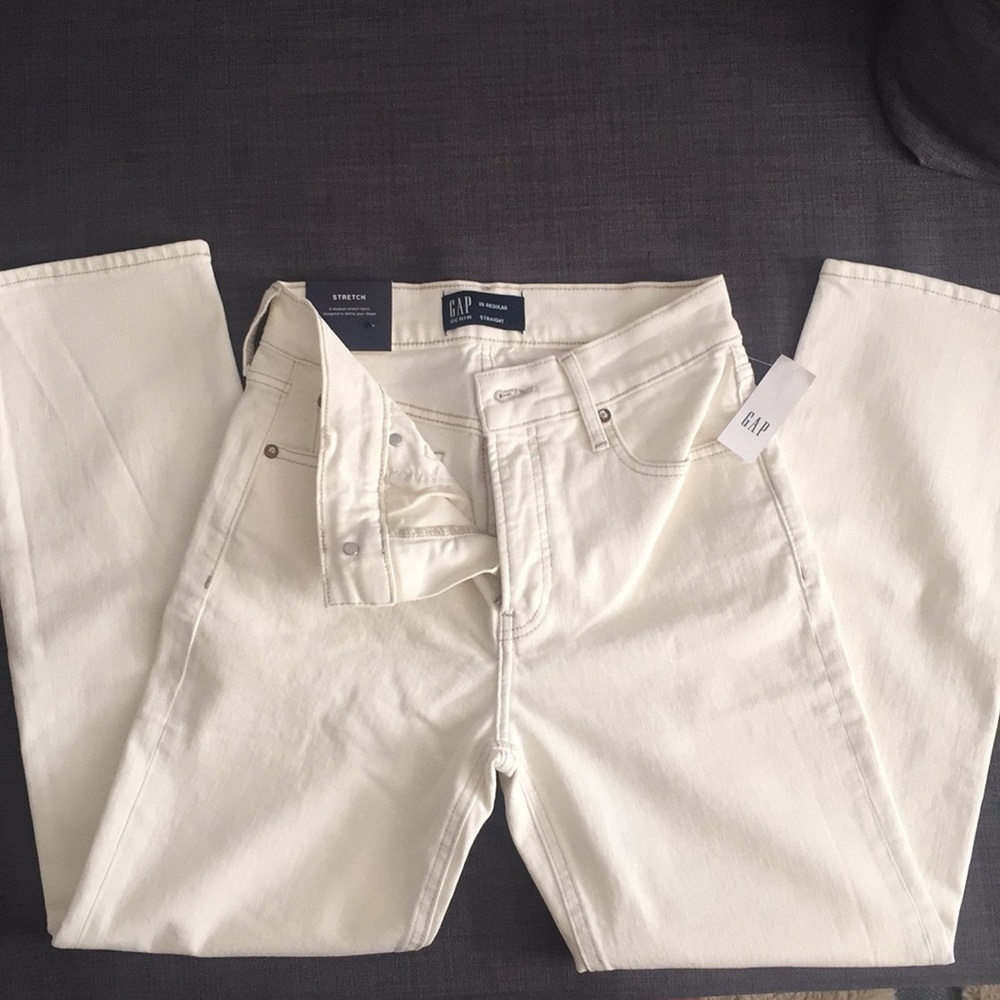 NEW Gap Factory High Rise Straight Jean